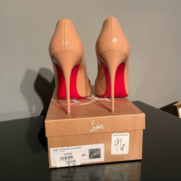Christian Louboutin Pigalle Follies 100mm Size 41 - Picture 10 of 10